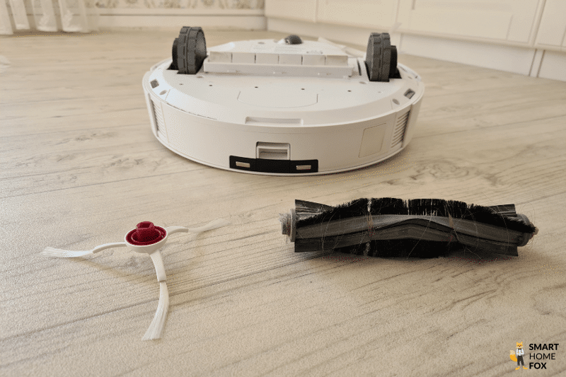 ecovacs deebot t10 poils animaux cheveux